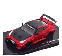 IXO 1 43 For Nissan 35 GTR LB Works 2019 Widebody Modified Nissan Ares Red Alloy Toy Collection Mini Replica Toys