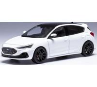 IXO 1/43 FORD FOCUS ST METALLIC WHITE 2022 MOC334
