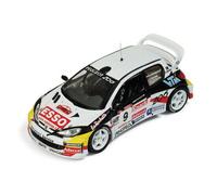 IXO 1:43 RAM440 Peugeot 206 WRC 2000 Ypres #9 Snijers & Van der Pluym Mint Boxed