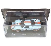 ixo. 24 hour lemans F0RD GT40 1968#9 car 1.43 scale diecast model