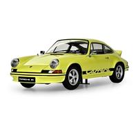 IXO Collections 1:8 IXO Porsche 911 RS 2.7 Yellow/Black - Model Building, Stand Model Building, High-Quality Kit, Model Kit, 713 Pieces, Car Kit
