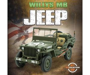 IXO Collections 1:8 IXO US Jeep Willys 4x4 - Model Making, Standing Model Making, Kit, Model Kit