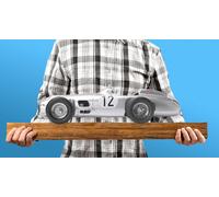 IXO Collections - Mercedes-Benz W196 R Stirling Moss #12 1/8 Scale Metal &