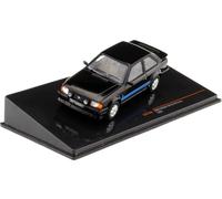 Ixo Compatible with Ford Escort MK3 RS Turbo 1984 Black Model Car 1:43 Models