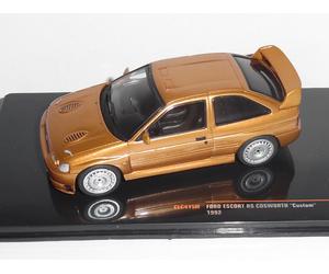 IXO / CORGI. CLC415N. FORD ESCORT RS COSWORTH IN CUSTOM METALLIC BROWN 1/43.