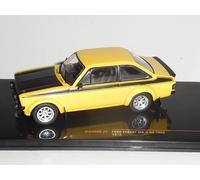 IXO / CORGI. CLC450N. FORD ESCORT MK2. RS 1800. IN YELLOW WITH MATT BLACK PARTS