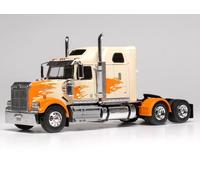IXO DCST 1/43 2000 WESTERN STAR 4900 TRUCK/TRACTOR/CAB CREAM ORANGE FLAMES TR238