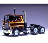 IXO DIECAST 1/43 1977 MACK SERIES F CAB/TRUCK/TRACTOR BROWN WITH STRIPES TR191