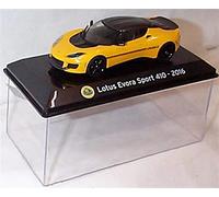 Ixo Lotus Evora Sport 410 2016 Yellow car 1:43 scale diecast model
