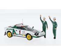 Lancia Stratos HF #1 Winner Rally Monte Carlo 1977 W/ Figure Munari / Maiga 1:43