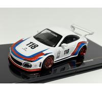 IXO Porsche 911 997 #118 Old & New White Red Blue 1:43 Scale IXO MOC321