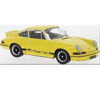 IXO Porsche 911 Carrera RS 2.7 in Yellow with Black Stripes 1973, 1:43 Scale