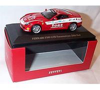 ixo red / white ferrari F599 GTB panamerican 2006 car 1.43 scale diecast model