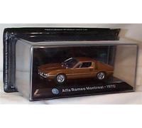 ixo Supercars collection Alfa Romeo Montreal 1970 Bronze car 1:43 scale diecast model