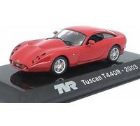 ixo Supercars collection TVR Tuscan T440R 2003 Red car 1:43 scale diecast model