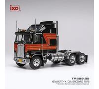 IXO 1/43 KENWORTH K 100 AERODYNE BLACK/RED 1976 TR229