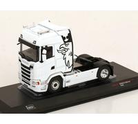 IXO D/CST 1/43 2020 SCANIA S-SERIES S500 S 500 4X2 TRUCK CAB/TRACTOR WHITE TR234
