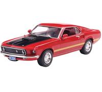 IXO U43RDC3006 1969 Mustang Mach 1-1:43 Scale Die-Cast Model Car - Calypso Coral