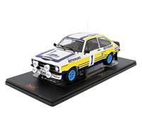 IXOMODELS IXO18RMC071A-FORD Escort MkII RS1800 #1 Rally AKROPOLIS 1979 1:18 Scale