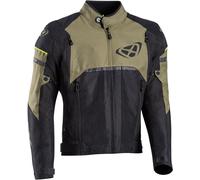 Ixon Allroad Motorcycle Textile Jacket, black-green, size XL for Men