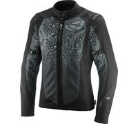 Ixon Artemis waterproof Ladies Motorcycle Textile Jacket, black-white, size 2XL for Women