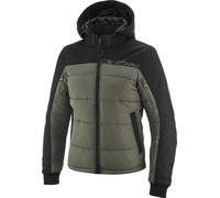 Ixon Aspen waterproof Ladies Motorcycle Textile Jacket, black-green, size S for Women