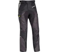 Ixon Balder Motorcycle Textile Pants, black-yellow, size 3XL for Men