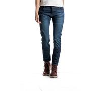 Ixon Billie Ladies Motorcycle Jeans, Blue Stone Wash, size 30