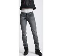 Ixon Billie Ladies Motorcycle Jeans, grey stone, size 32/32