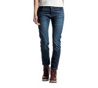Ixon Billie Ladies Motorcycle Jeans, blue, size 34 for Women