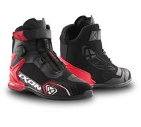 Ixon Bull 2 Air Motorcycle Shoes, black-white-red, size 43 for Men