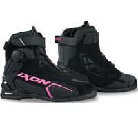 Ixon Bull 2 Waterproof Ladies Motocycle Shoes, black/hotpink, size 38
