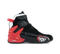 Ixon Bull 2 Waterproof Motocycle Shoes, black-white-red, size 41 for Men