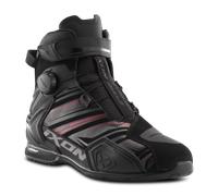 Ixon Bull 2 WP Ultra waterproof Motorcycle Shoes, black/red, size 43