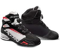 Ixon Bull Vented Motorcycle Shoes, black-white-red, size 39 for Men