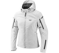 Ixon Burning Ladies Motorcycle Textile Jacket, light grey, size L