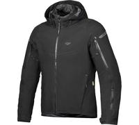 Ixon Burning waterproof Motorcycle Textile Jacket, black, size XL for Men