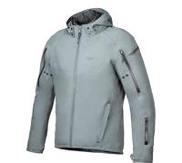 Ixon Burning waterproof Motorcycle Textile Jacket, light green, size M