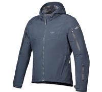 Ixon Burning waterproof Motorcycle Textile Jacket, navy blue, size L