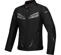 Ixon Caliber Waterproof Motorcycle Textile Jacket, black, size L for Men