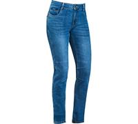 Ixon Cathelyn Ladies Motorcycle Jeans Pants, Blue Stone Wash, size L