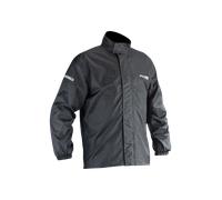 Ixon Compact Motorcycle Rain Jacket, black, size XL for Men