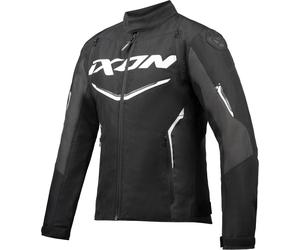 Ixon Cordolo Motorcycle Textile Jacket, black/white, size S