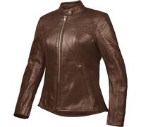 Ixon Cranky Air Ladies Perforated Motorcycle Leather Jacket, brown, size 4XL for Women