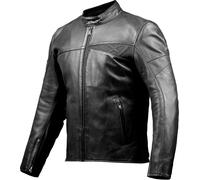 Ixon Cranky Air Perforated Motorcycle Leather Jacket, black, size 6XL for Men