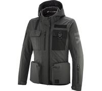 Ixon Darkrise waterproof Motorcycle Textile Jacket, black-grey, size 3XL for Men