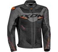 Ixon Draco Motorcycle Textile Jacket, black-grey-orange, size L for Men