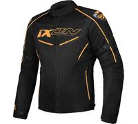 Ixon Flicker Motorcycle Textile Jacket, black/orange, size 3XL