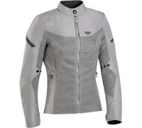 Ixon Fresh Ladies Motorcycle Textile Jacket, grey, size 2XL for Women