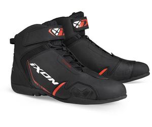 Ixon Gambler 2023 Motorcycle Shoes, black-white-red, size 47 for Men